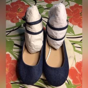 ❤️❤️SPICSTEP Girl blue flats.  ❤️❤️6X$15.00